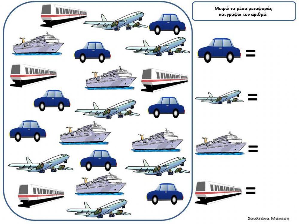 Τα μέσα μεταφοράς