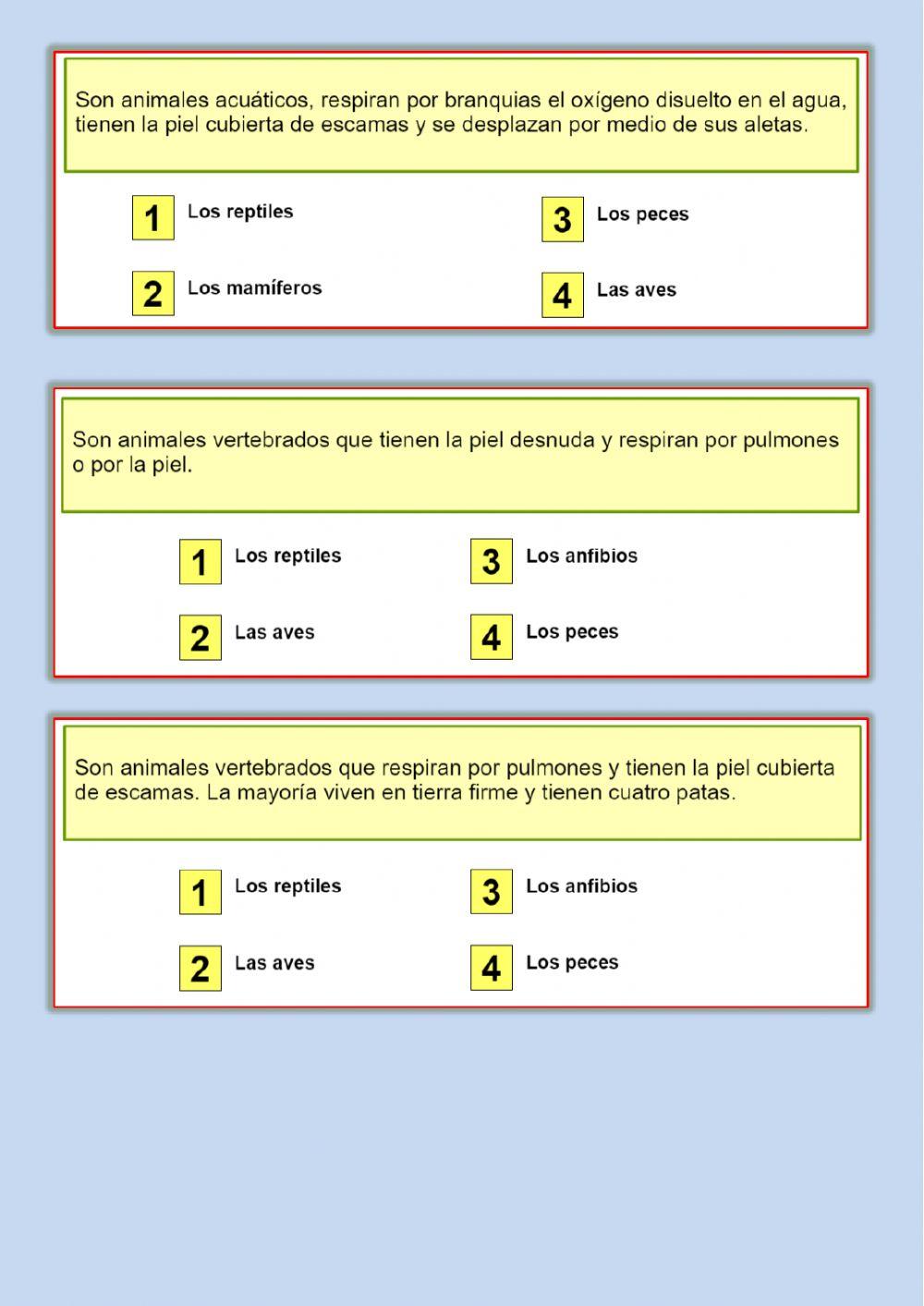 Tema 2. 2ª Parte. Vertebrados.