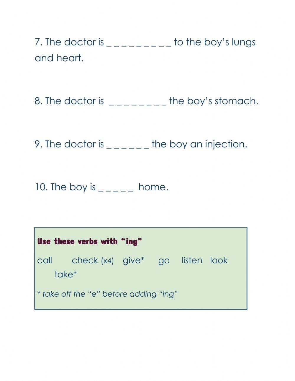 A Visit to the Doctor