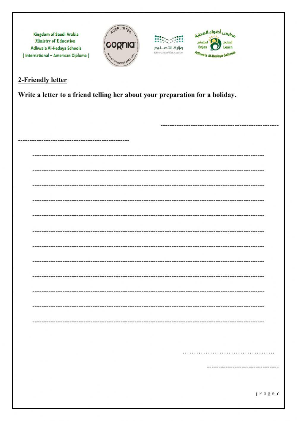 Paper 2 Grammar -Writing Model A Thursday