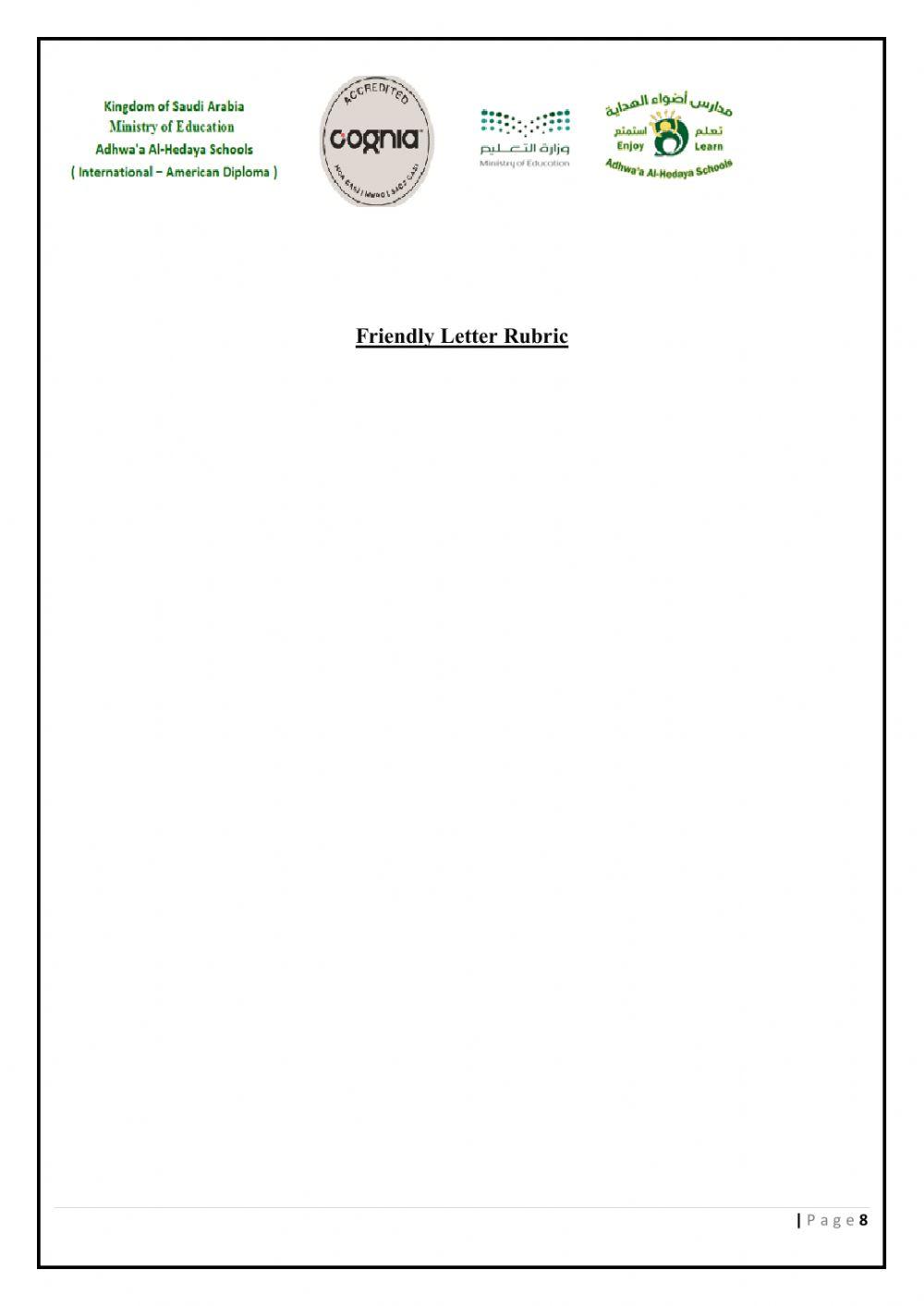 Paper 2 Grammar -Writing Model A Thursday