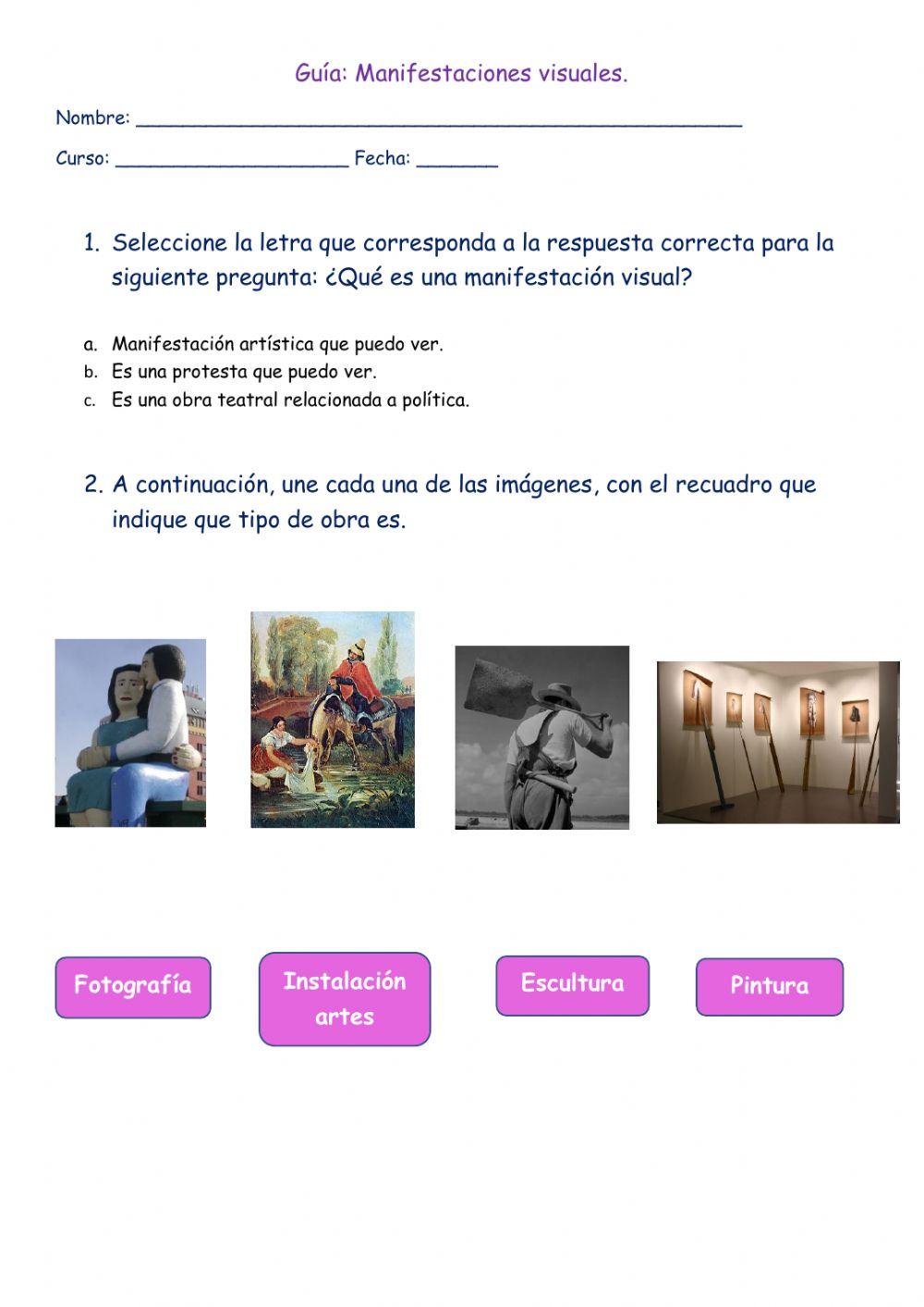 Manifestaciones visuales