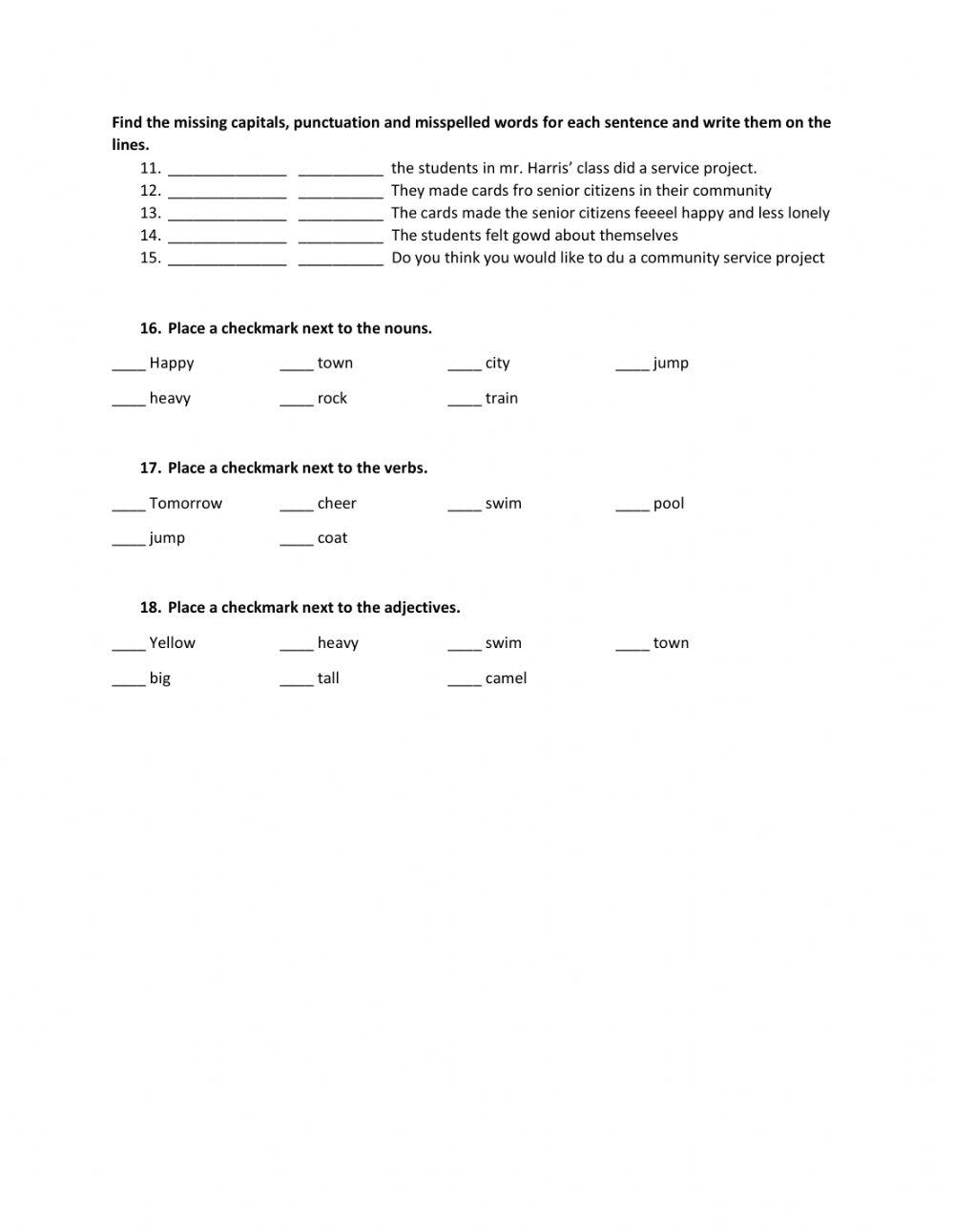 Unique Semester 1 ELA