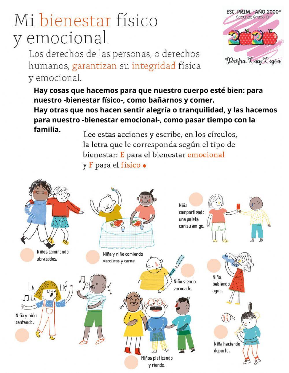 Bienestar físico y emocional