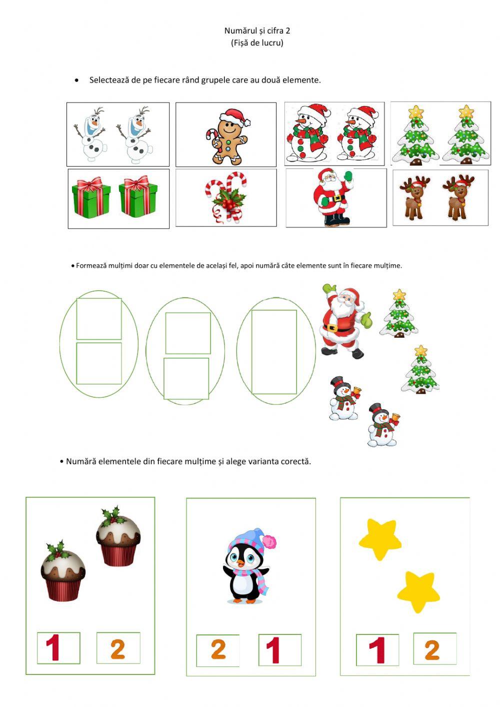 Numărul și cifra 2 consolidare