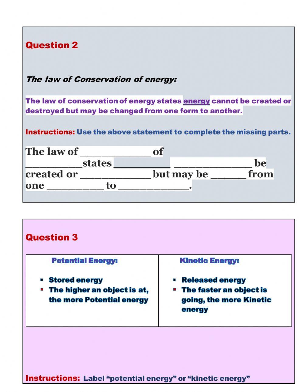 Force-Motion-Energy-Review