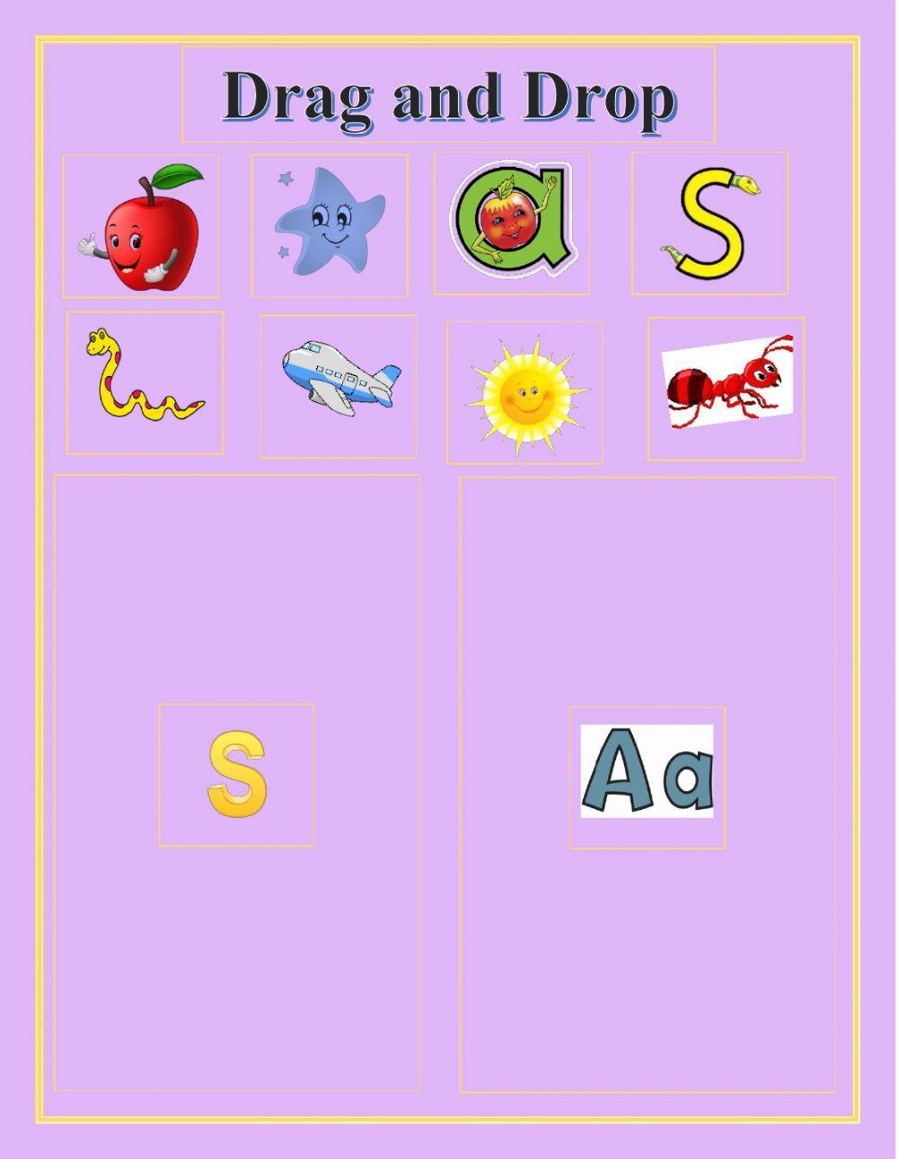 Drag and Drop the picture in the correct box