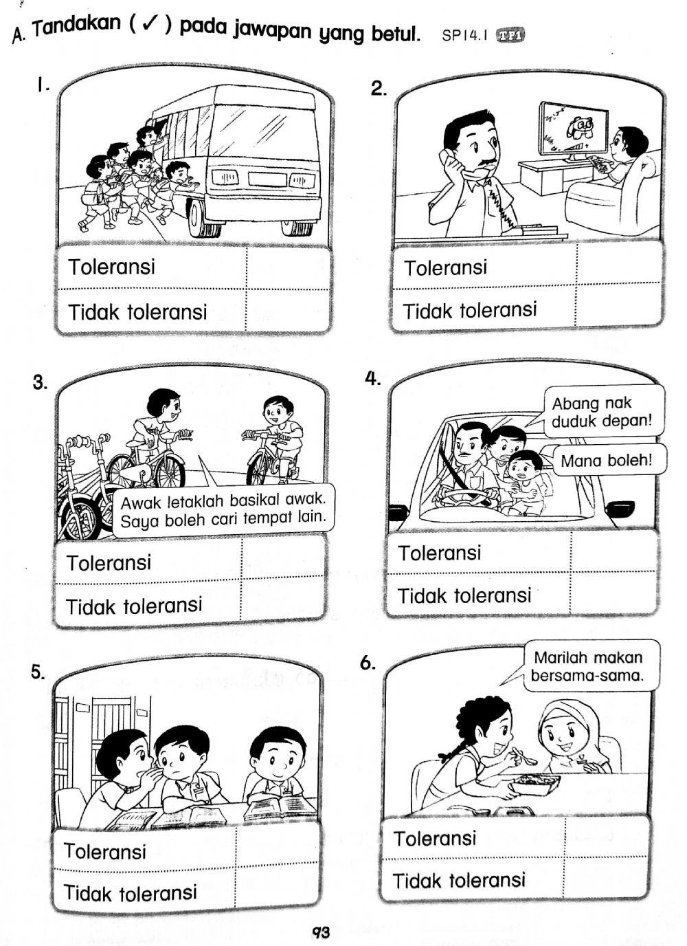 Pendidikan Moral Tahun 1