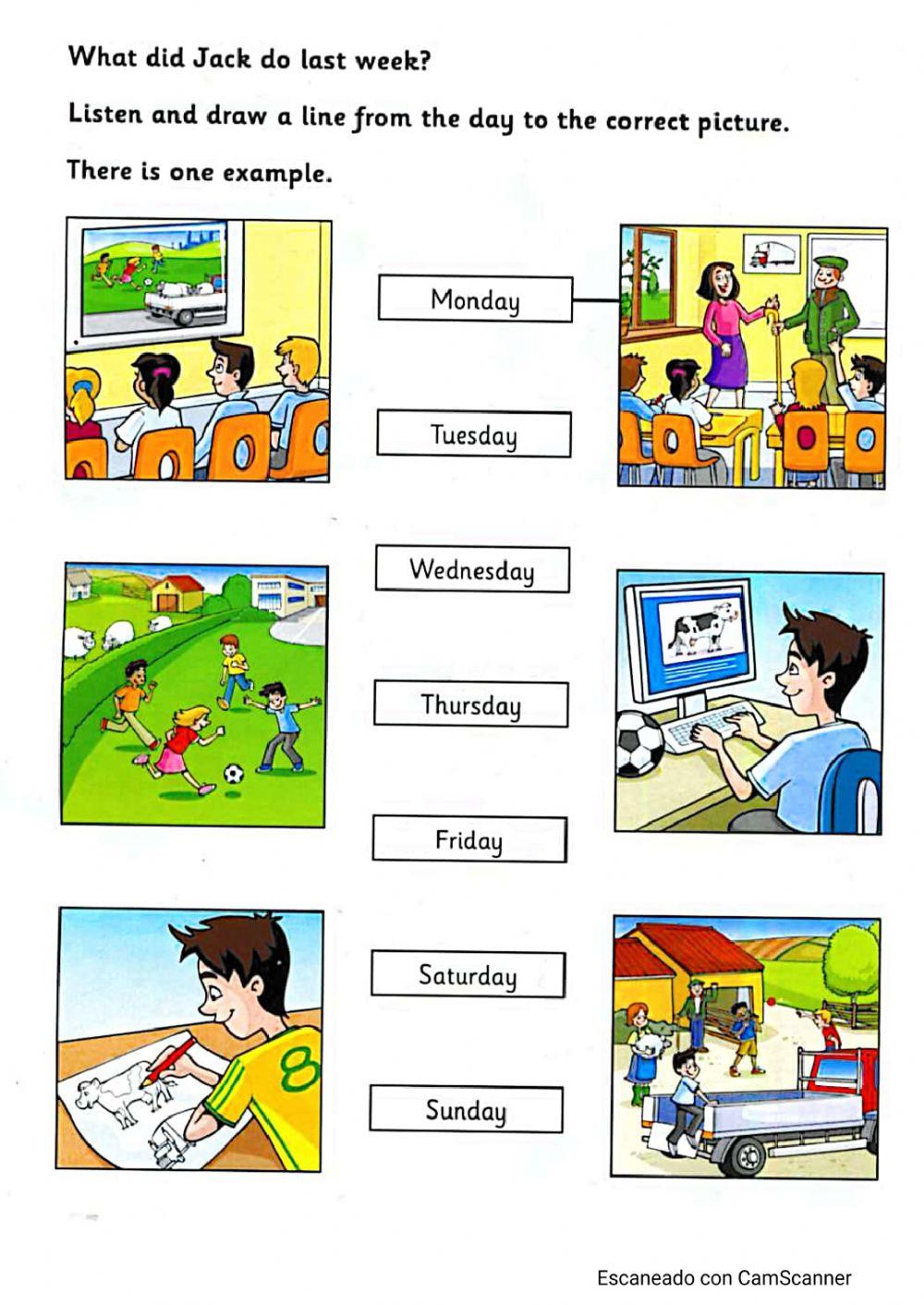 LISTENING TEST PART 1