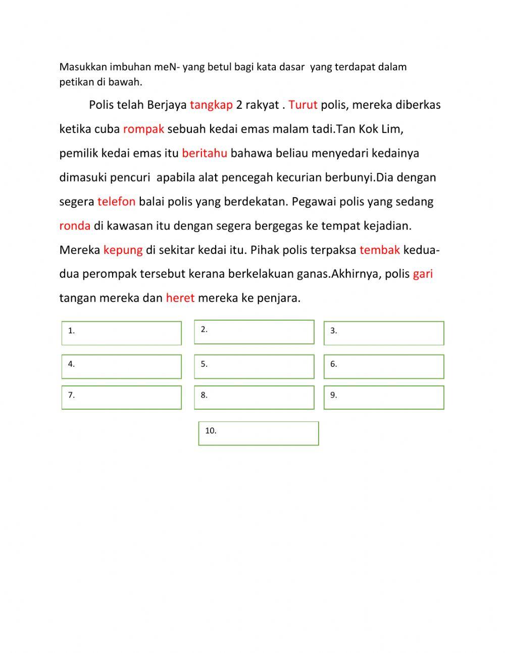 Bahasa melayu