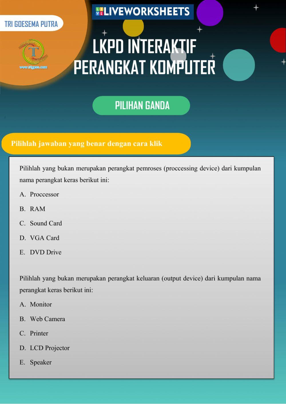 Pengenalan komputer
