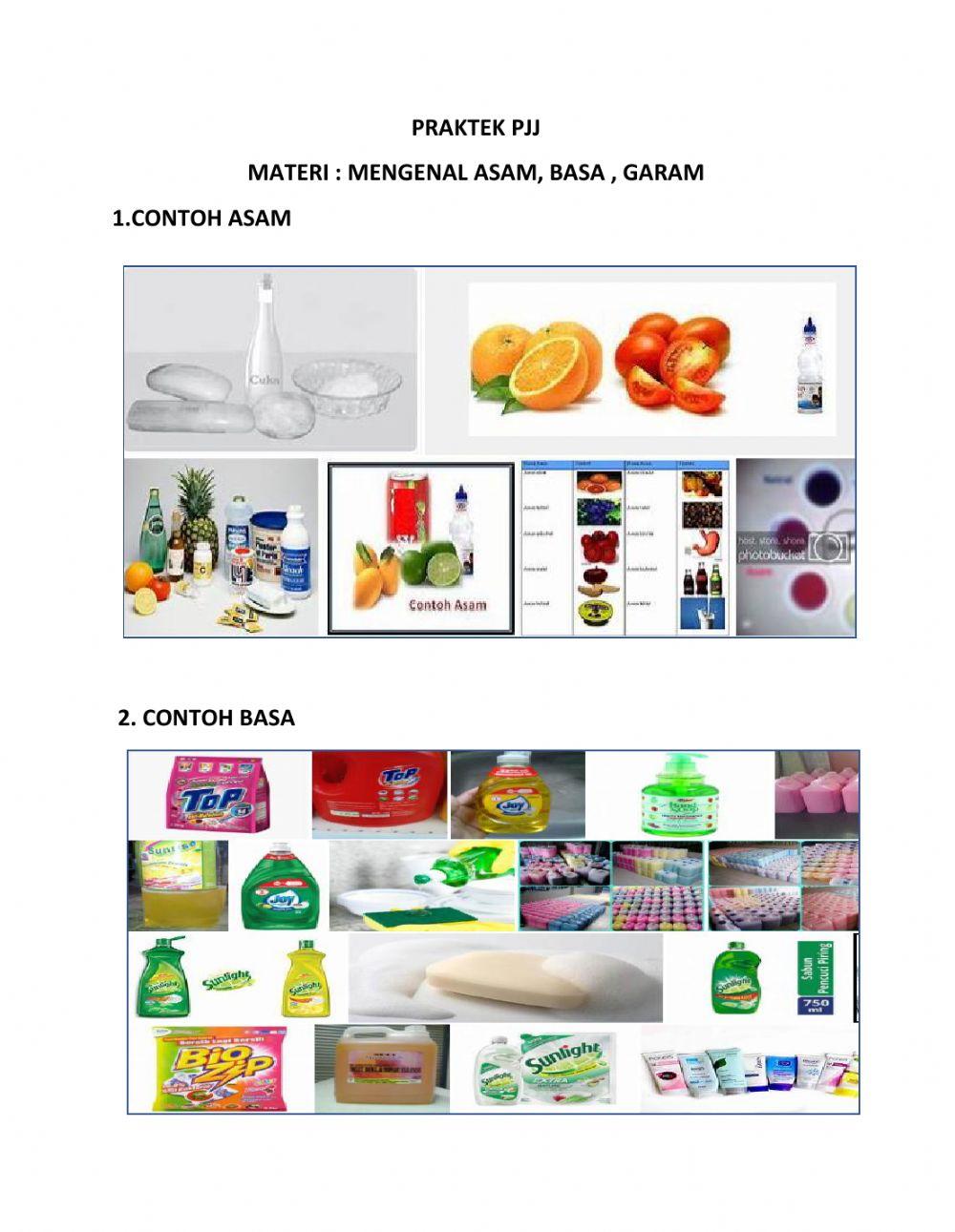 Praktikum pjj ipa kls 7 asam basa garam