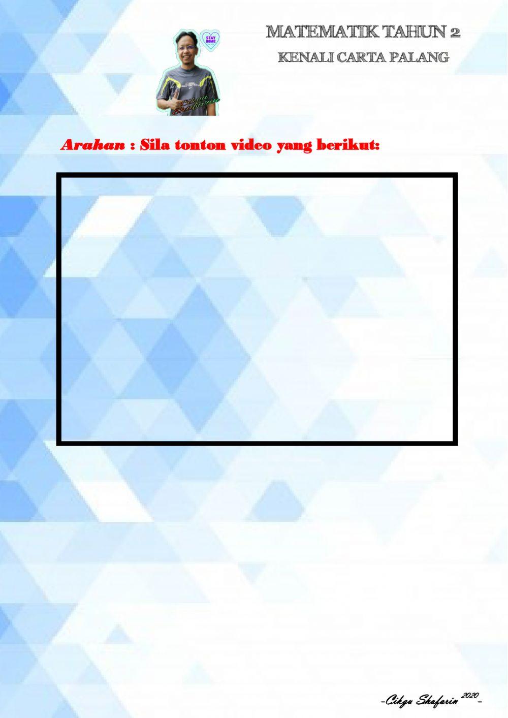 Matematik Tahun 2 gundal dan carta palang