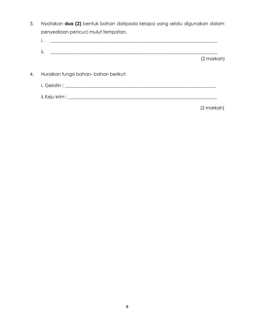 Hidangan Pencuci Mulut