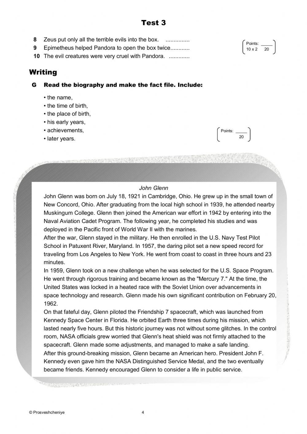 test starlight 6 module 3 