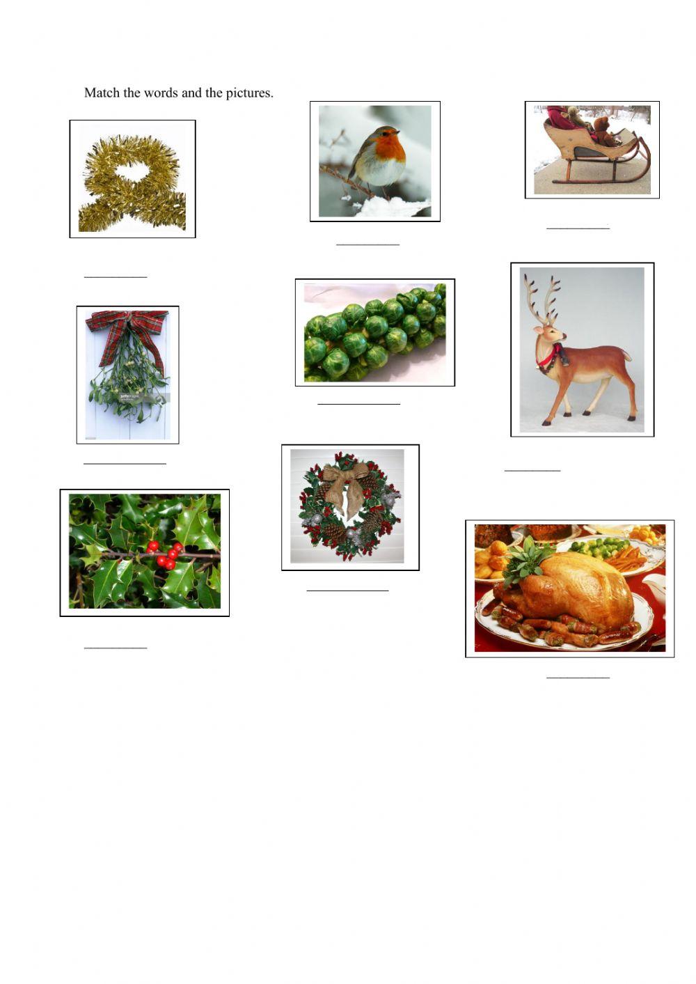 Christmas Vocabulary