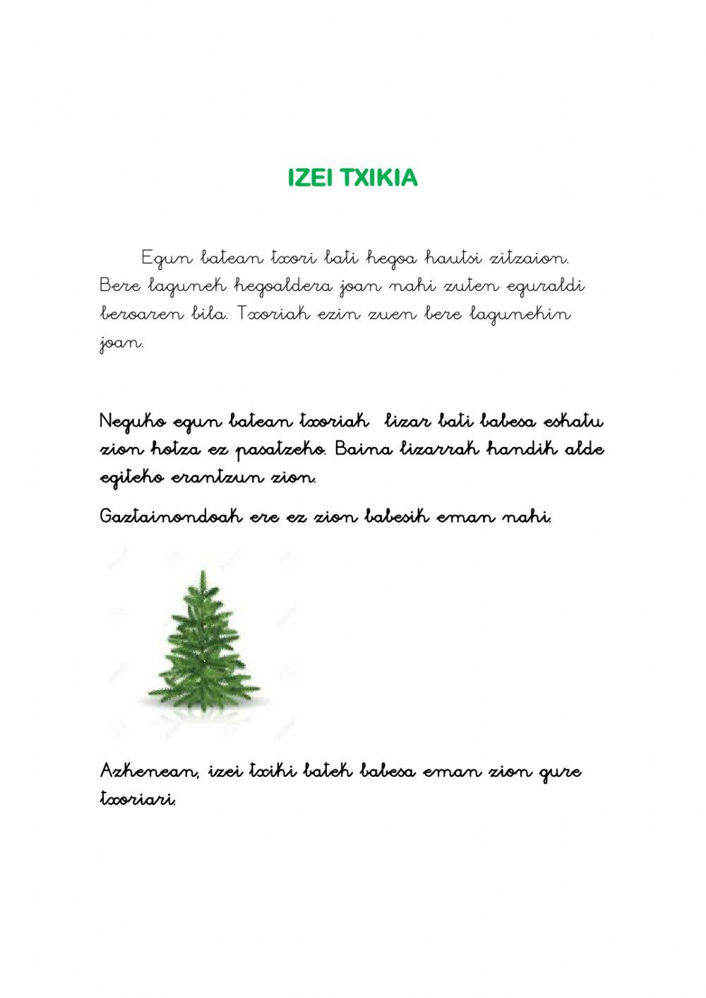 Izei txikia Izei txikia