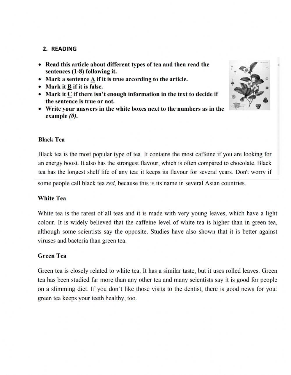 Matura Leader B2 Module 1 Test