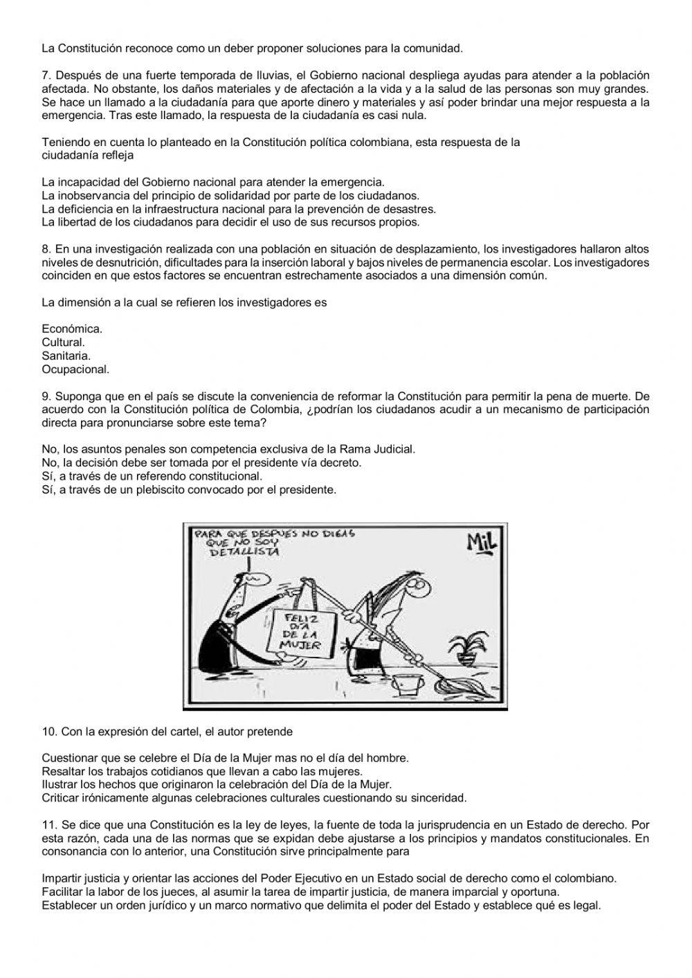 La ciudadanía y la participación