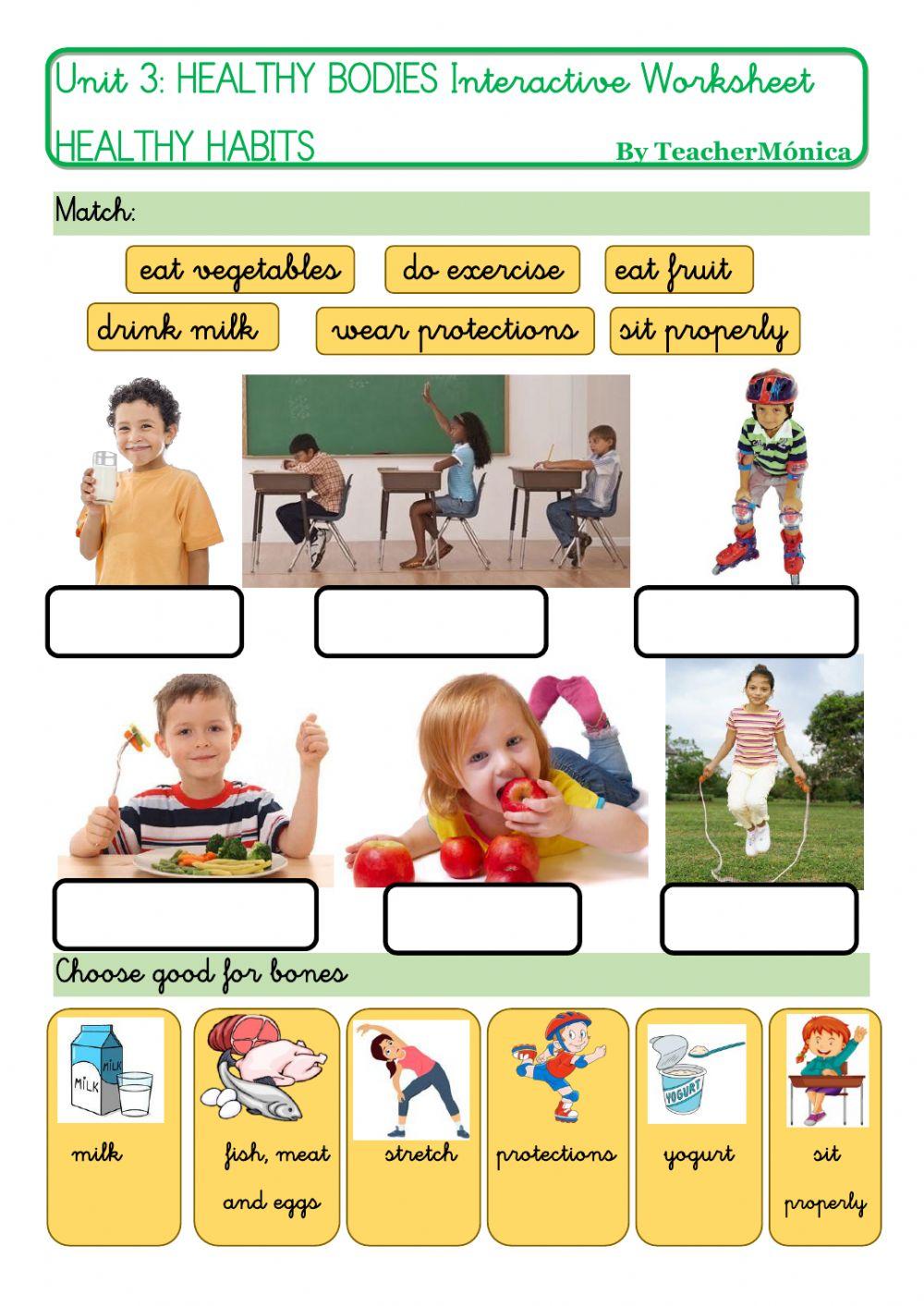 Healthy bones and muscles