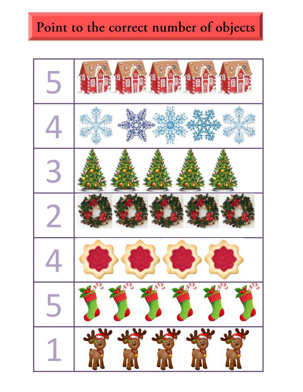 Christmas count and point