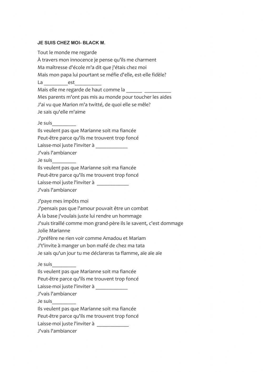 Je suis chez moi-Symboles de France