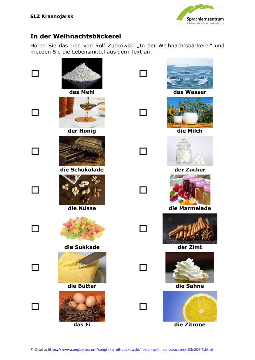 In der Weihnachtsbäckerei