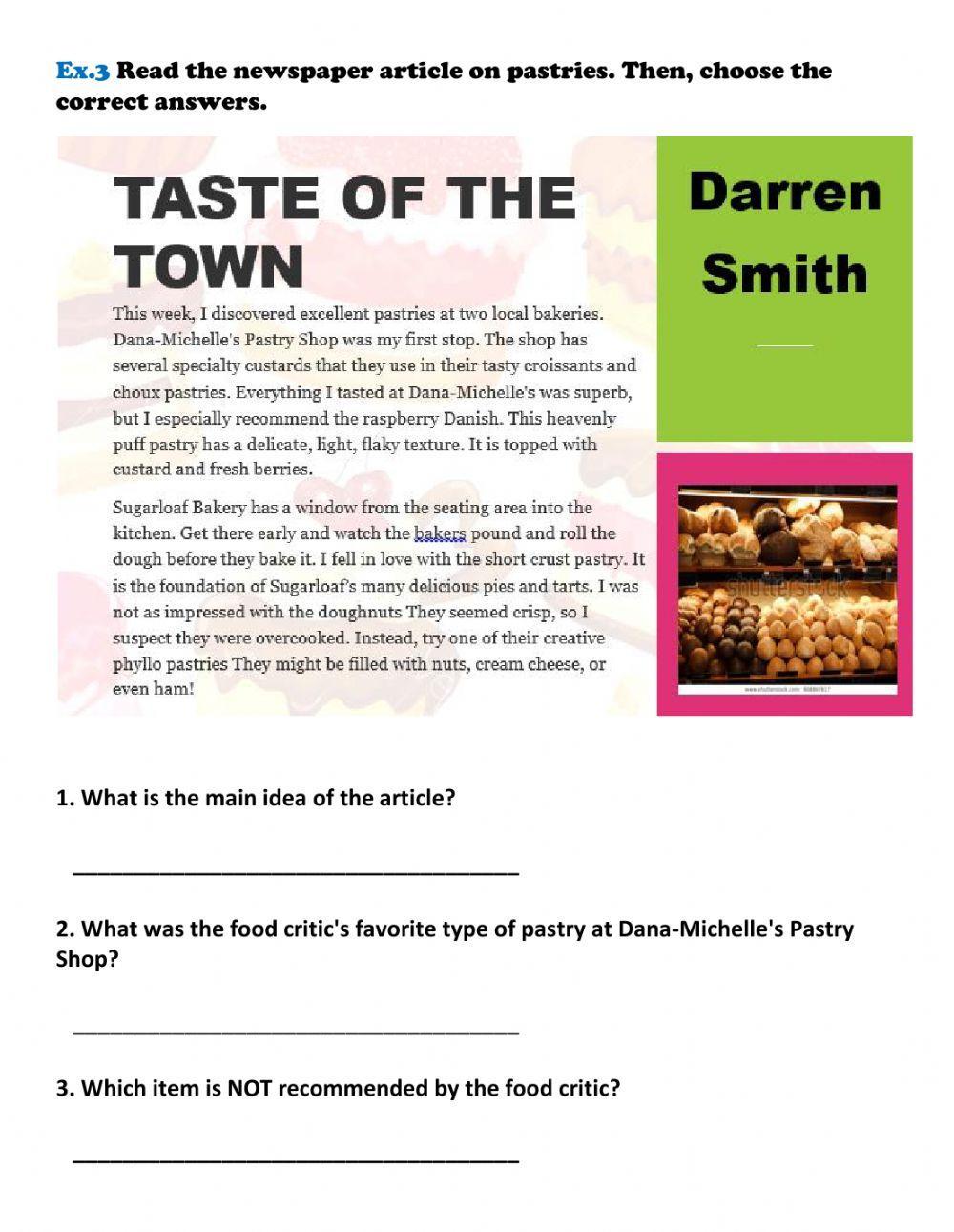 English for cooks. Unit 5