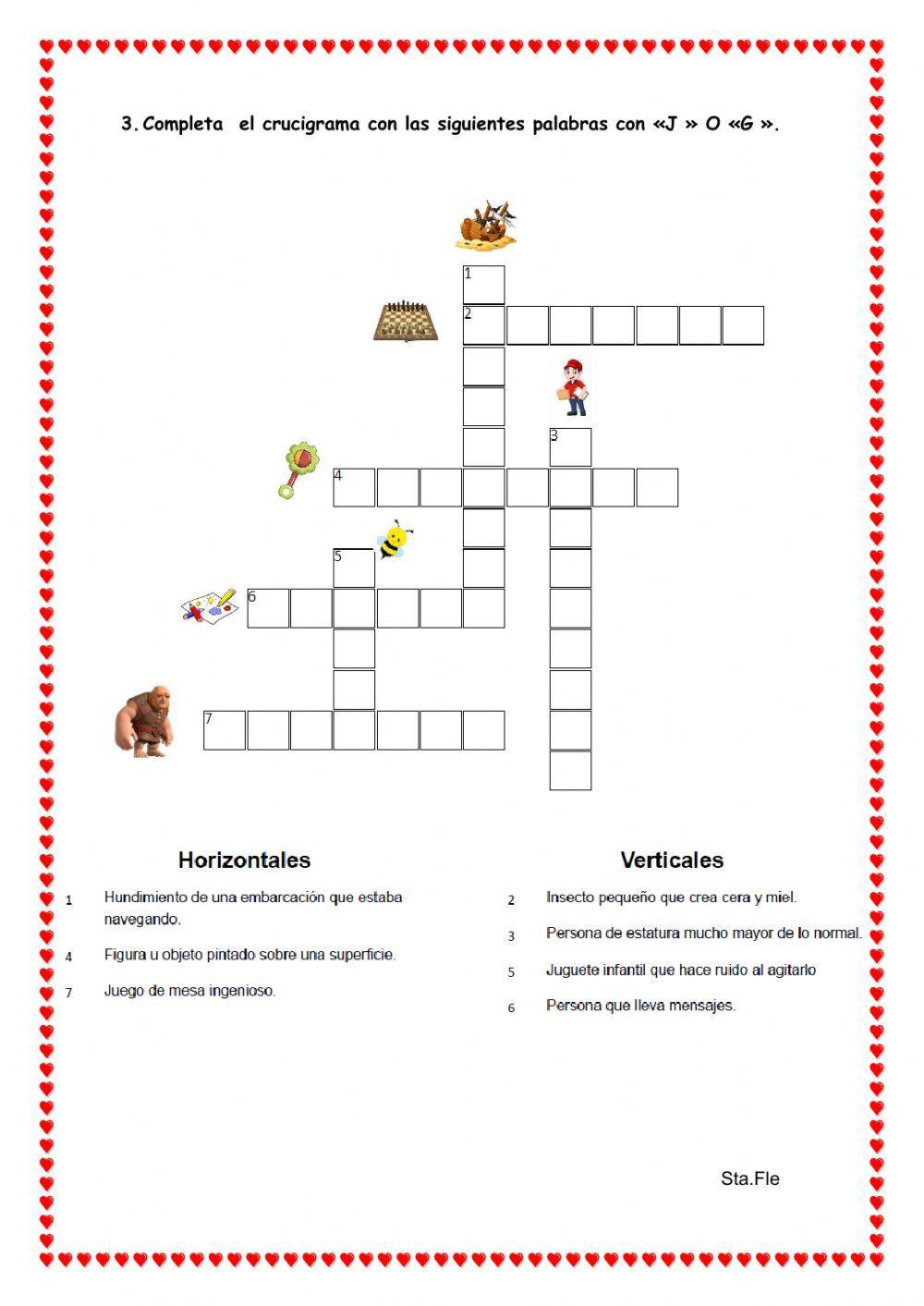 Uso de la «J » O «G »