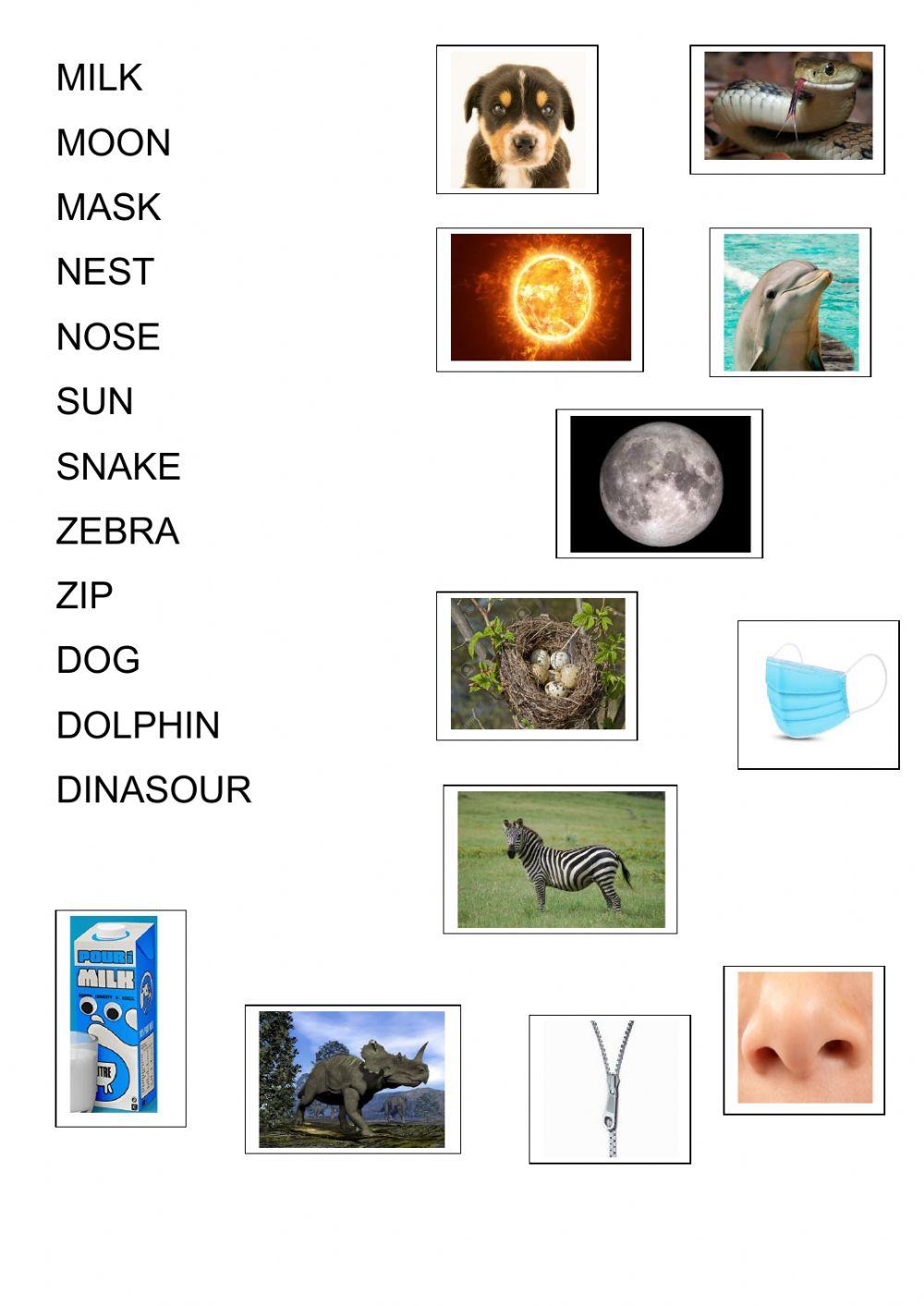 English words! listening practice