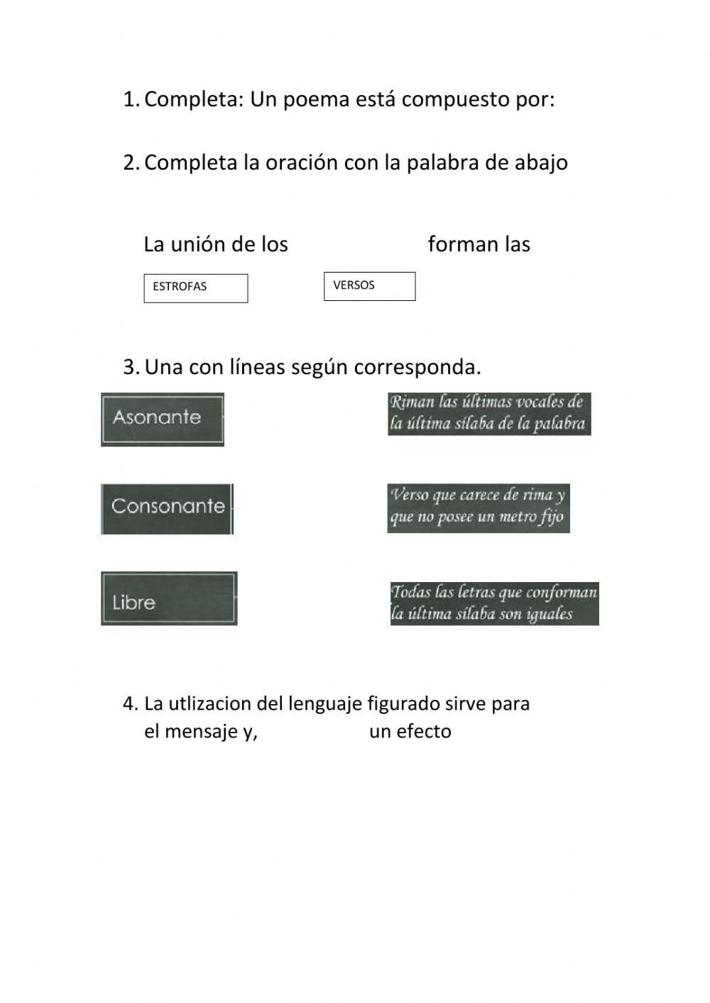 Ficha interactiva bachillerato