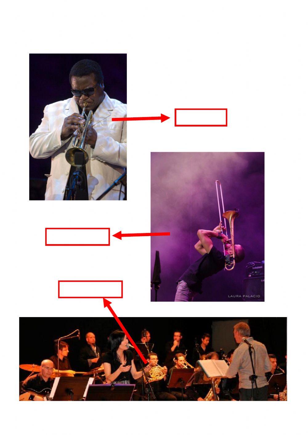 Identifica los instrumentos