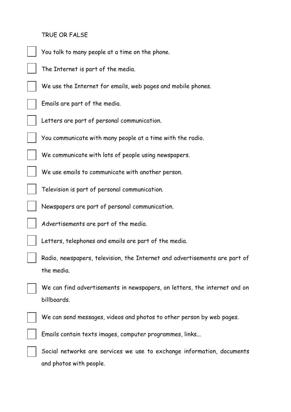 Means of communication