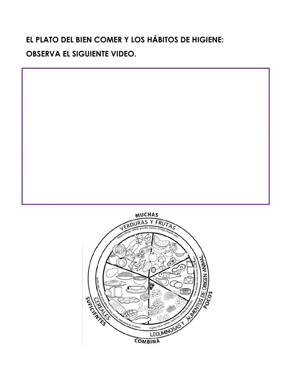 Sana alimentación y hábitos de higiene