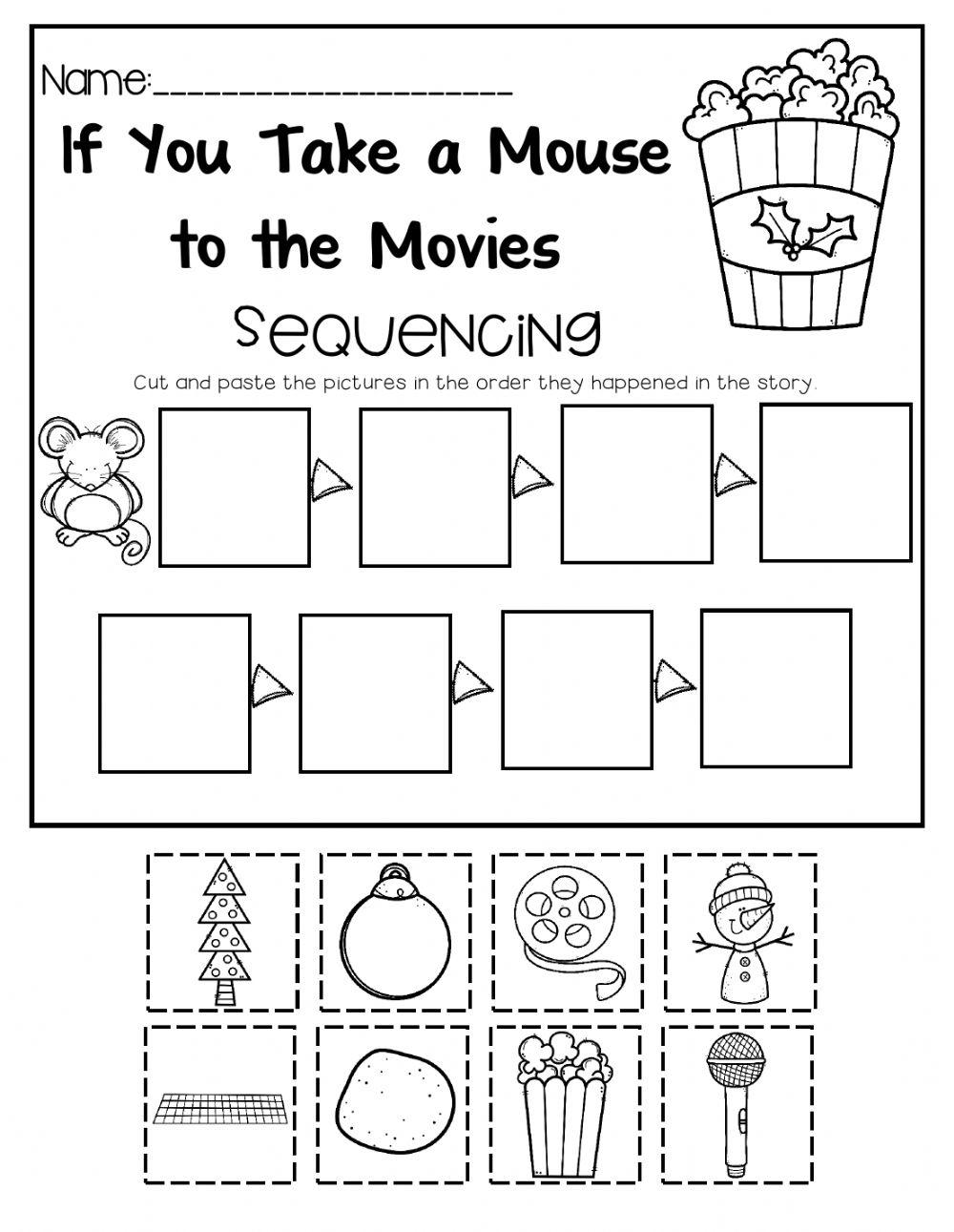 Mouse to Movies worksheet Live Worksheets