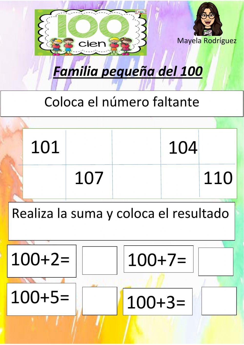 Familia del 100