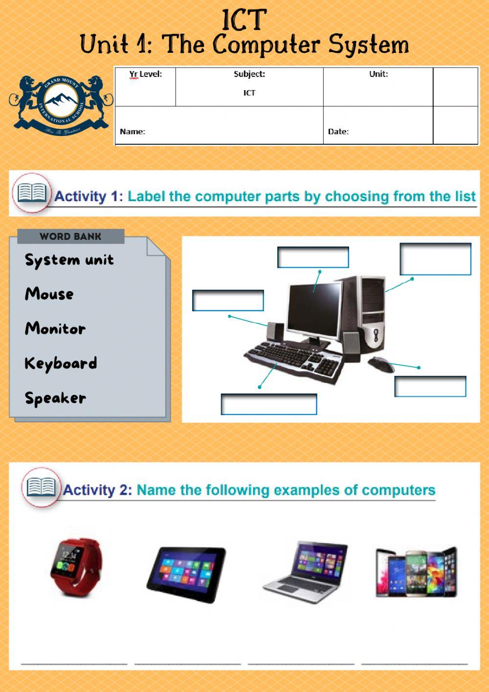 Computer Operations & Fundamentals 4 - Part 1