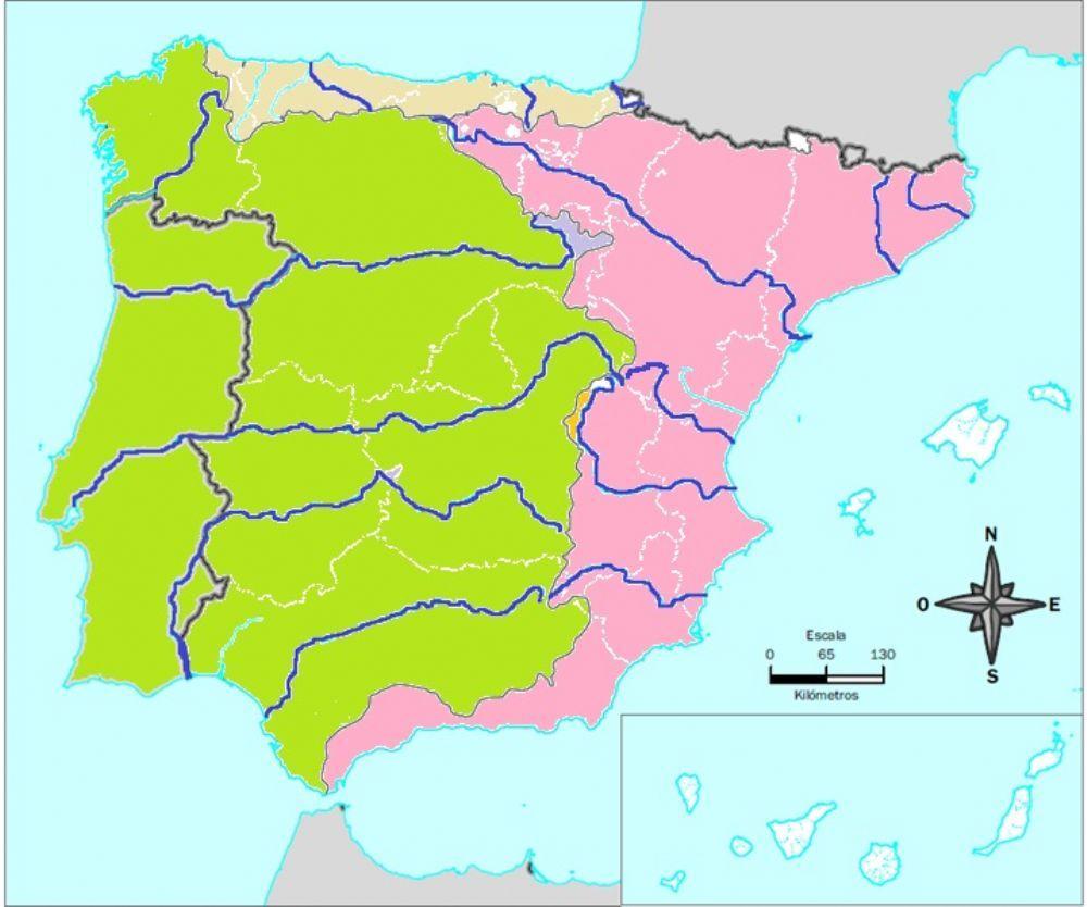 Principales ríos de España