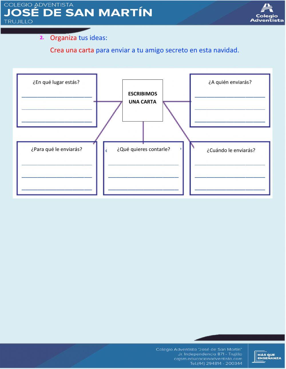 Escribimos una carta