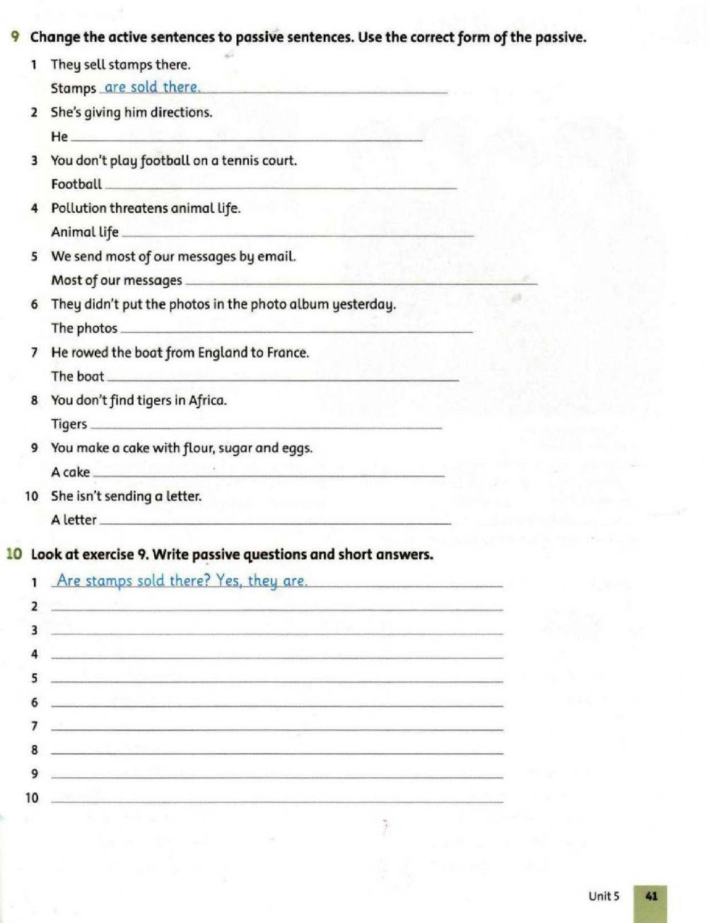 passive-voice-present-continuous-online-exercise-for-live-worksheets
