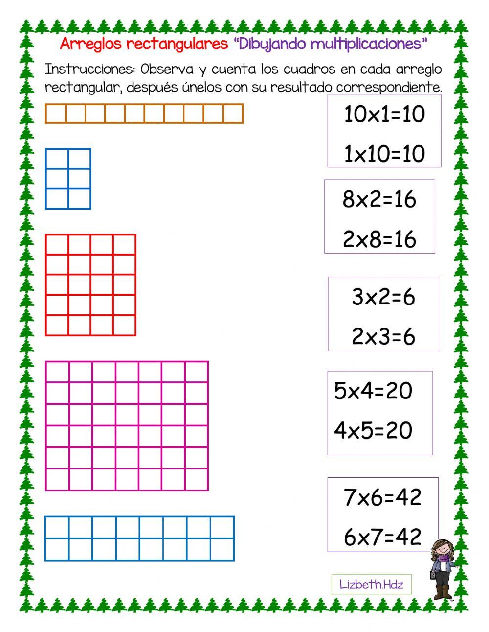 Dibujando multiplicaciones