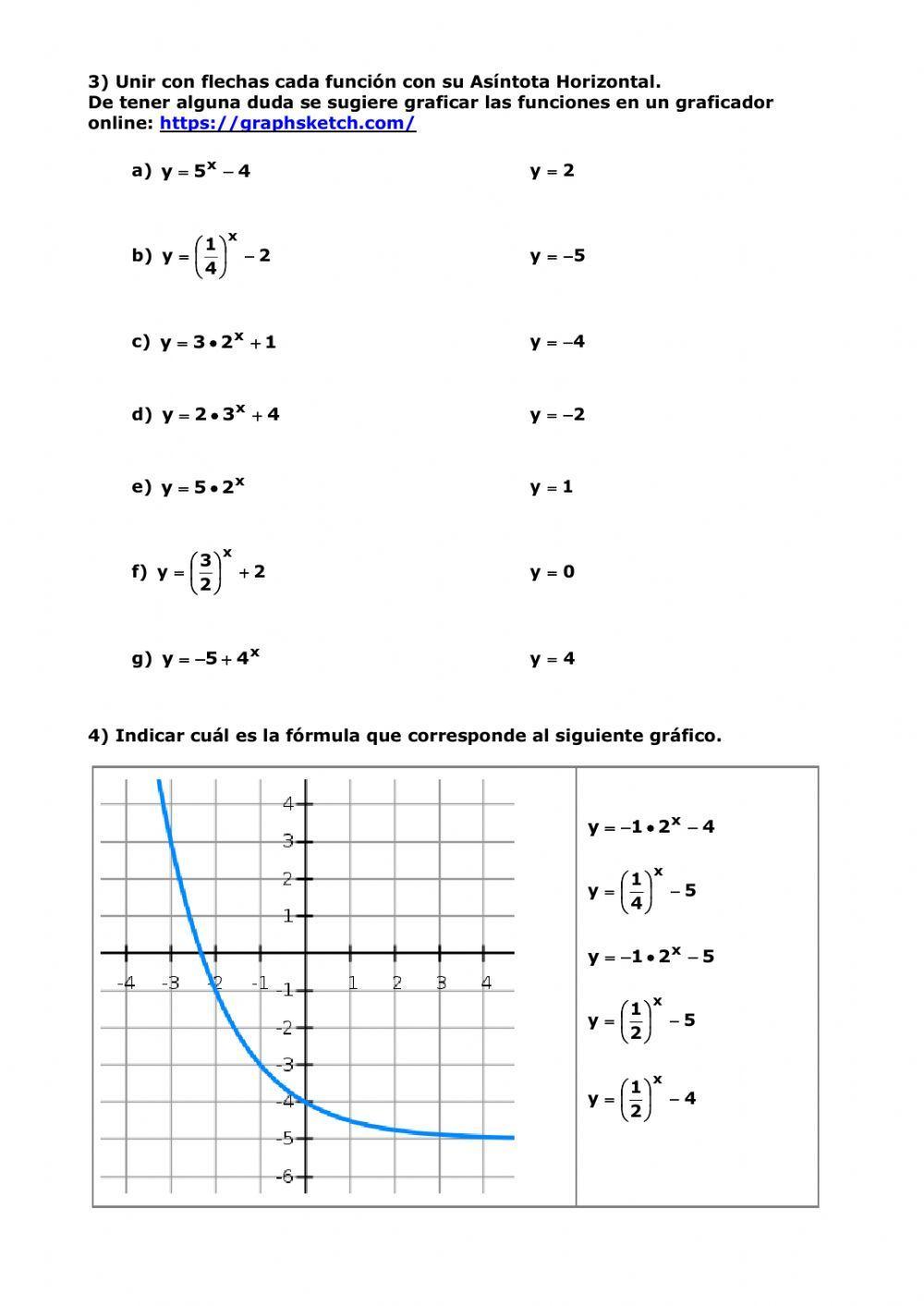 Función Exponencial 3