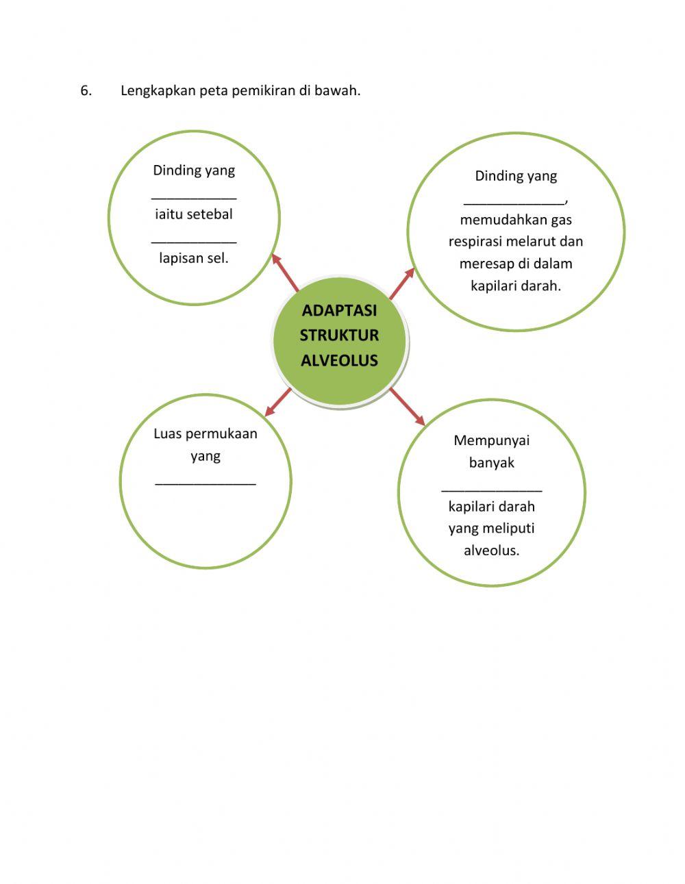 KSSM Sains Tingkatan 3 Topik 2.2 Pergerakan dan Pertukaran Gas di dalam Badan Manusia
