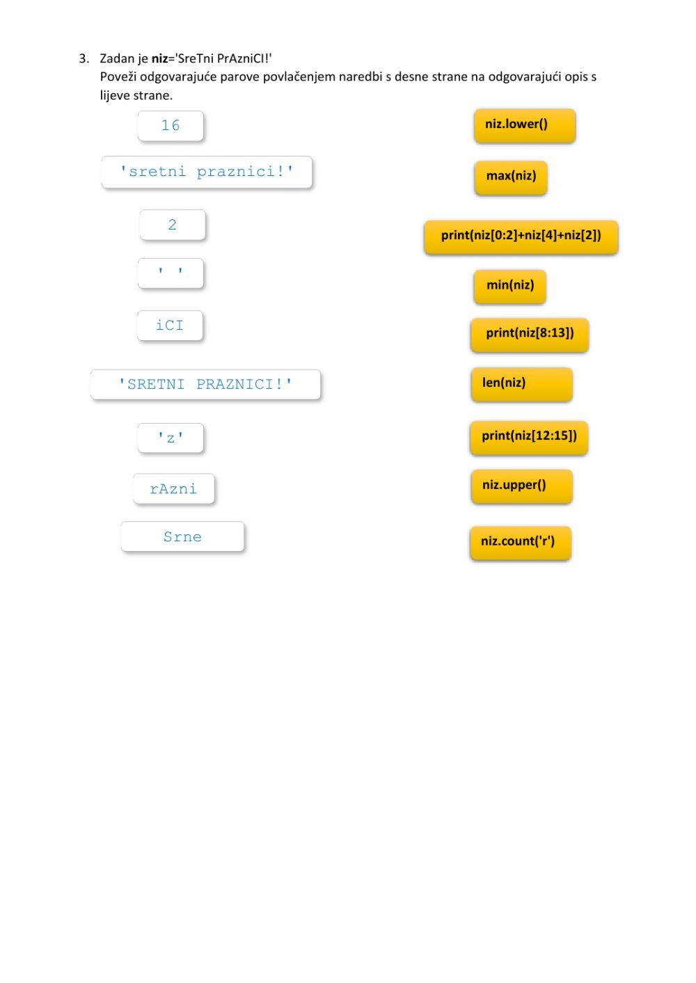 Python 7 - provjera i rad na računalu