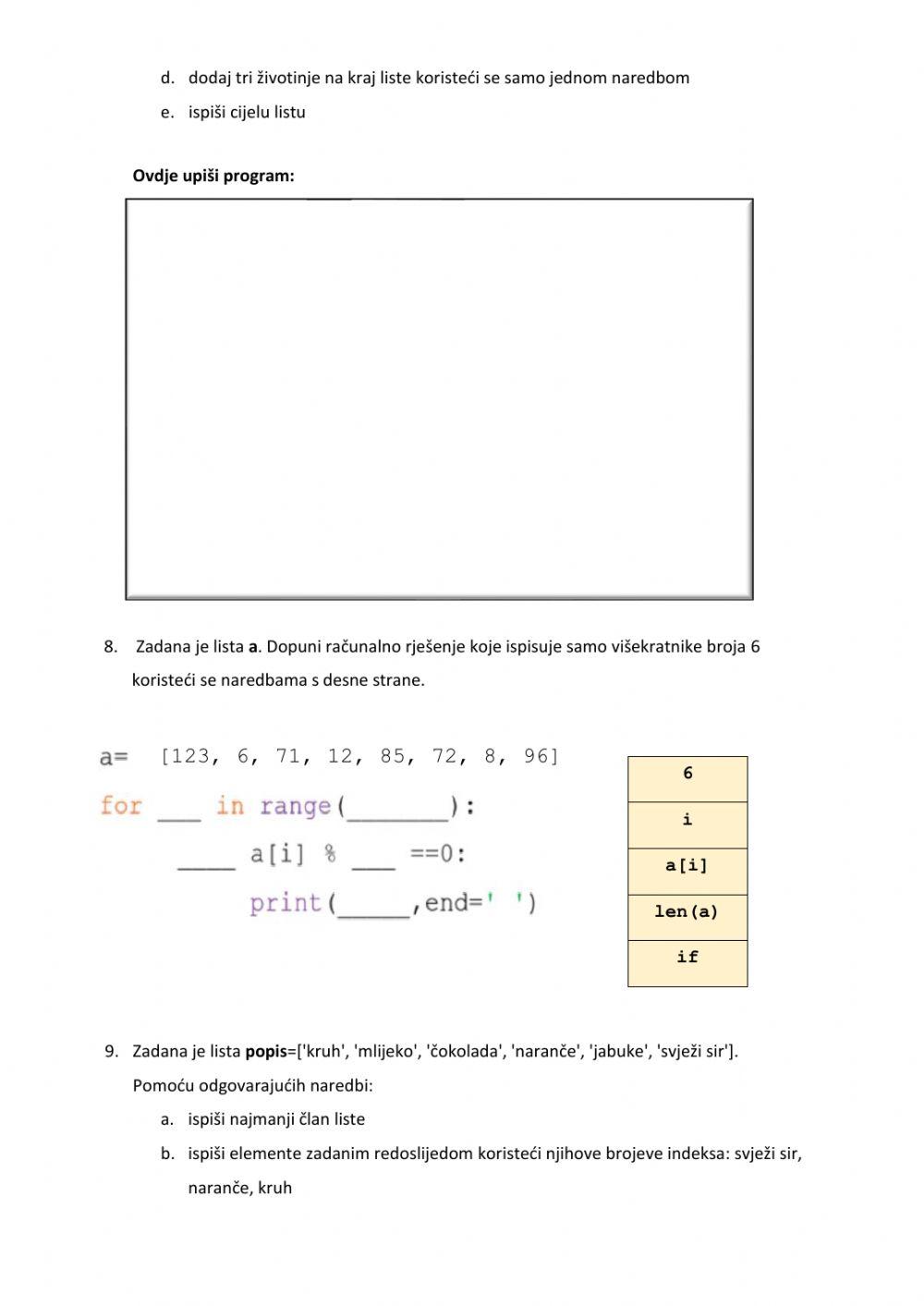 Python 7 - provjera i rad na računalu