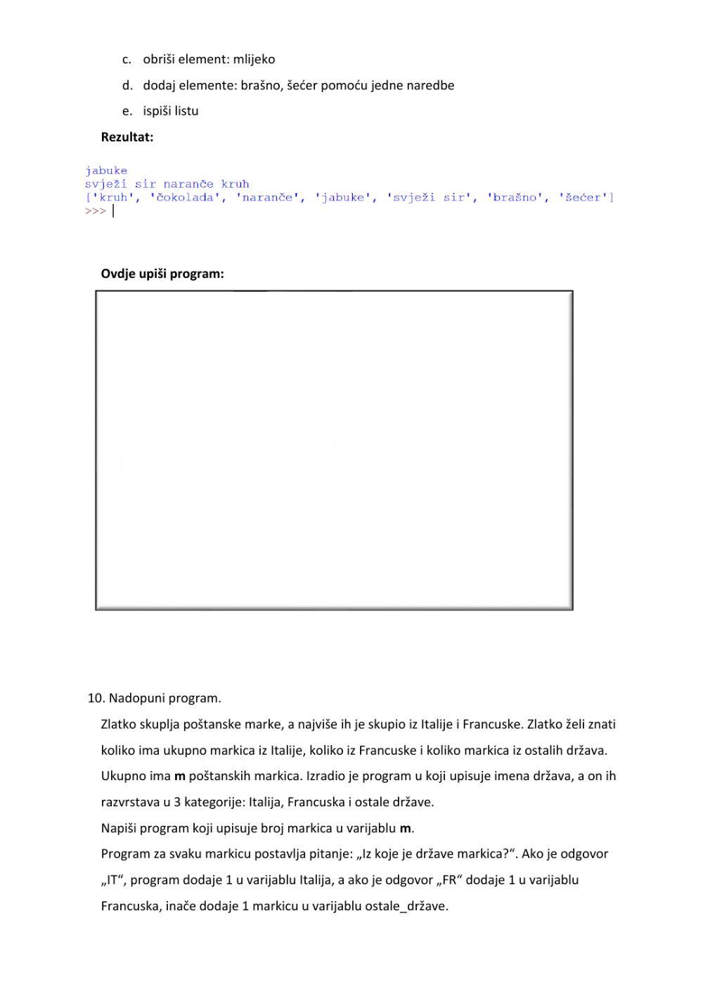 Python 7 - provjera i rad na računalu