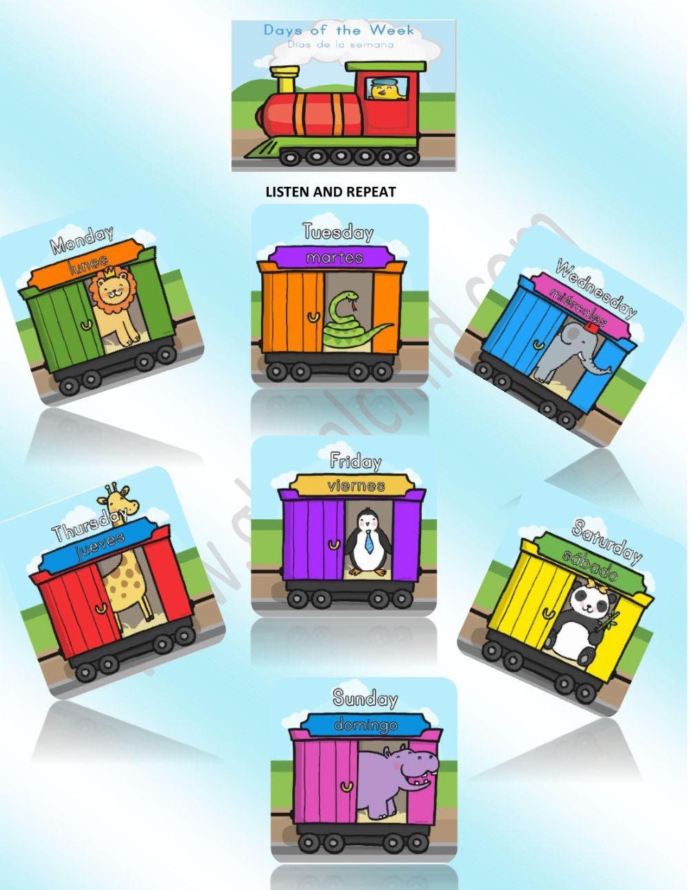 Los Dias de la Semana