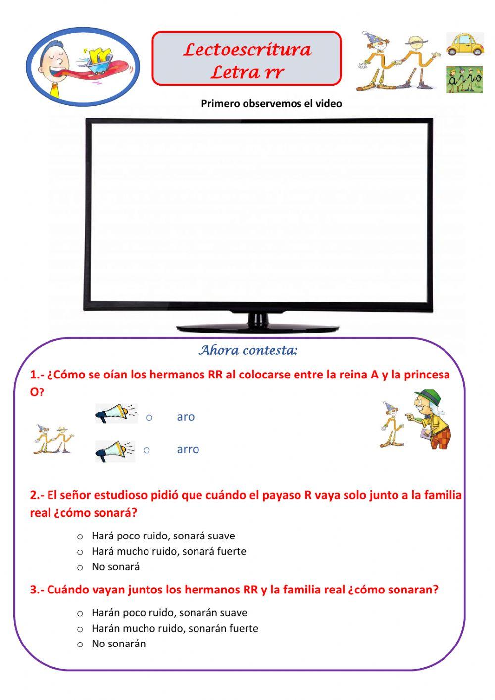 La letra R ( repaso)