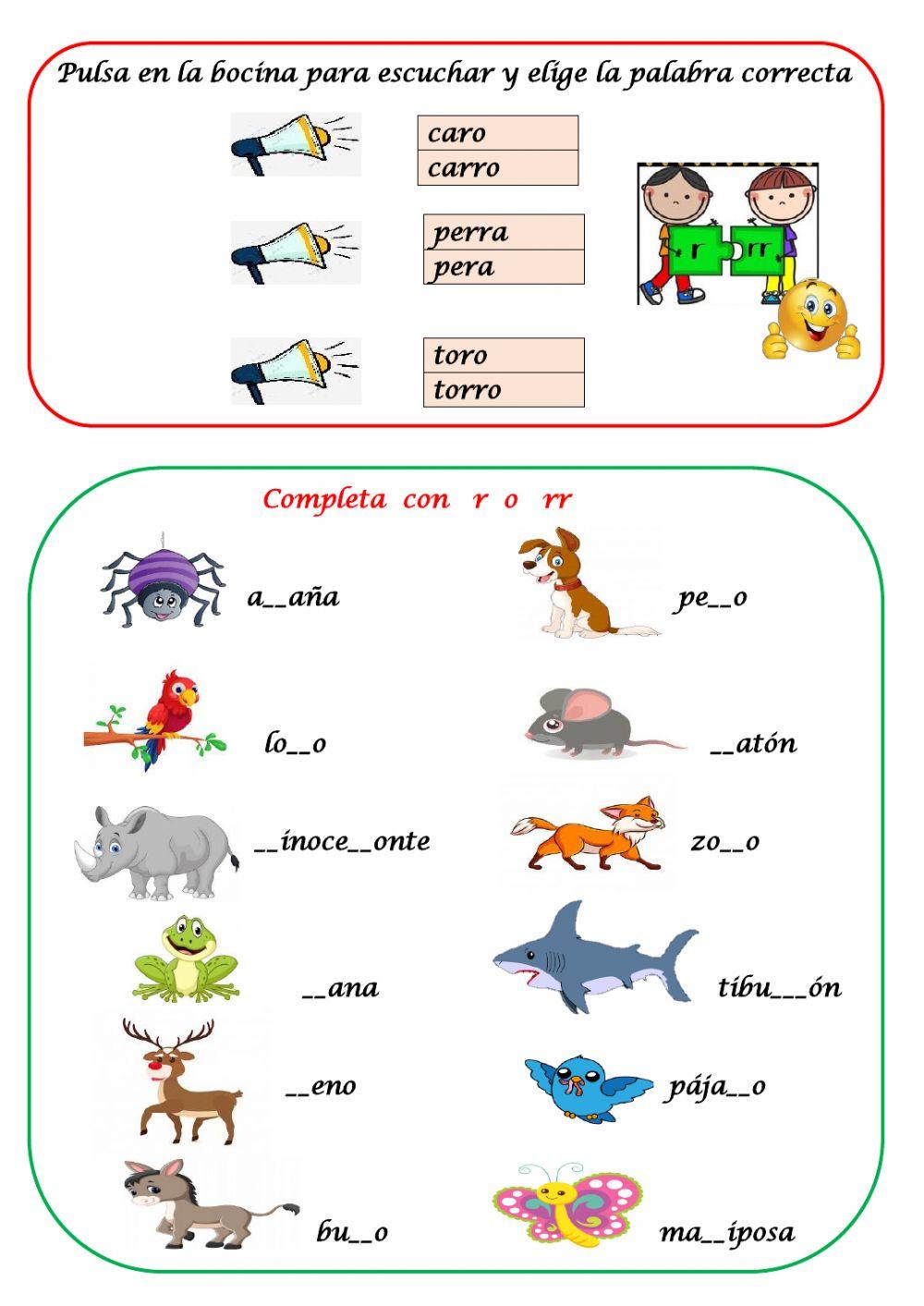 La letra R ( repaso)