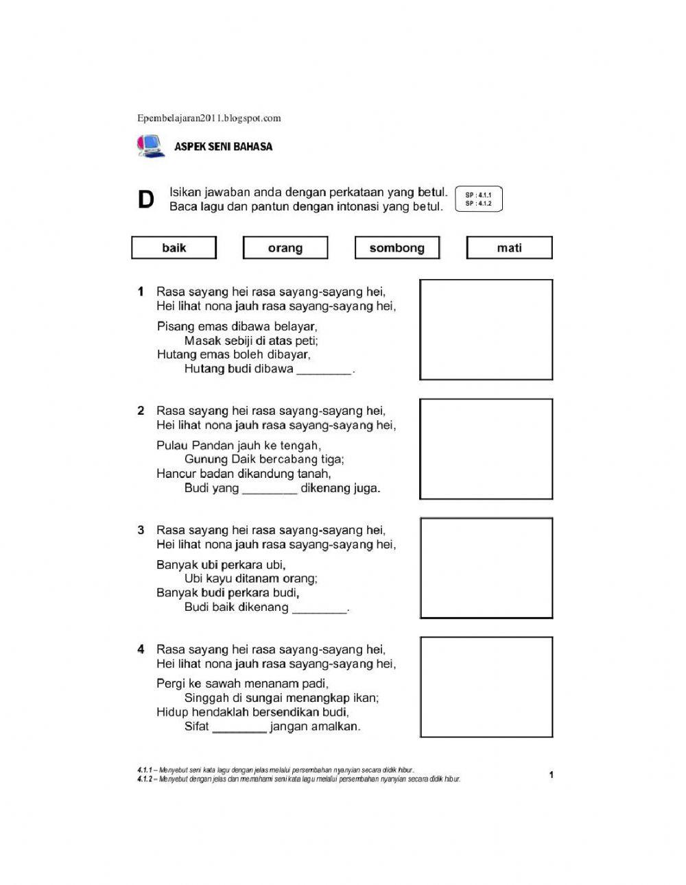 Budi bahasa budaya kita